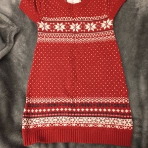 H&M little girls size 4-6 holiday dress